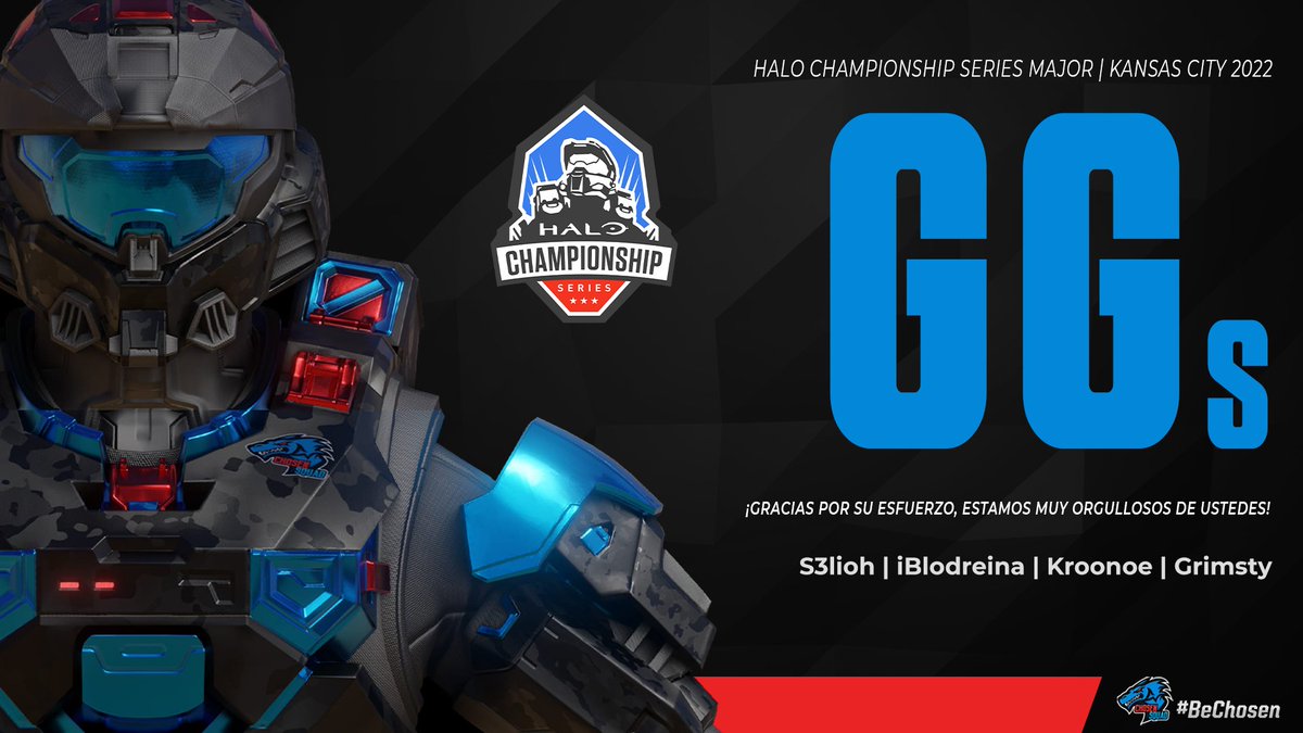 Chosen_Squad's tweet photo. Ha sido un gusto poder participar en este #OpenBracket 🔥 @HCS gracias a todos por su apoyo, sabemos que hay mucho por aprender y mejorar

¡Estamos muy orgullosos de ustedes!🙌
🇲🇽 @S3lioh
🇲🇽 @SoyLiaRocha
🇲🇽 @kroonoe
🇲🇽 @GGrimsty
🇲🇽 @god_bambi

#BeChosen  #HCSKansasCity2022 https://t.co/Oggar2X9j8