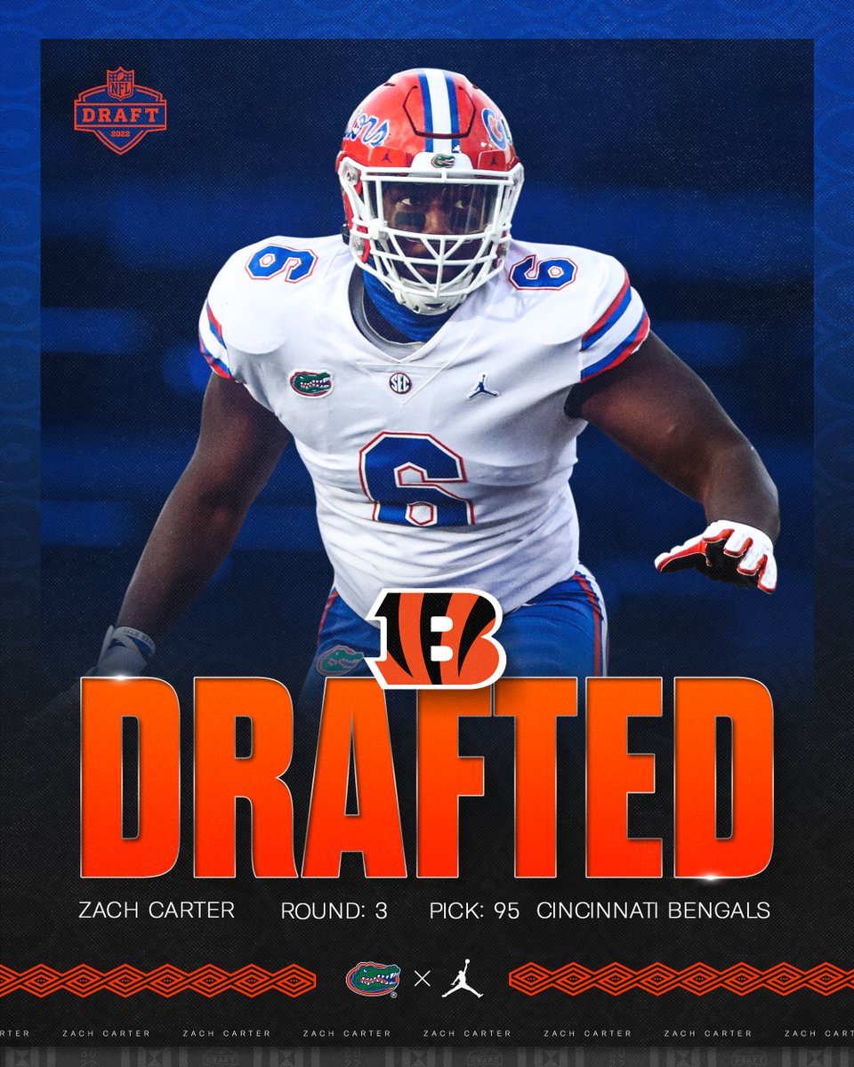 From The Swamp to The Jungle! 

Welcome to the <a href="/NFL/">NFL</a>, <a href="/_Zachattacks/">Zach Carter</a>! 

#GatorMade | #RuleTheJungle