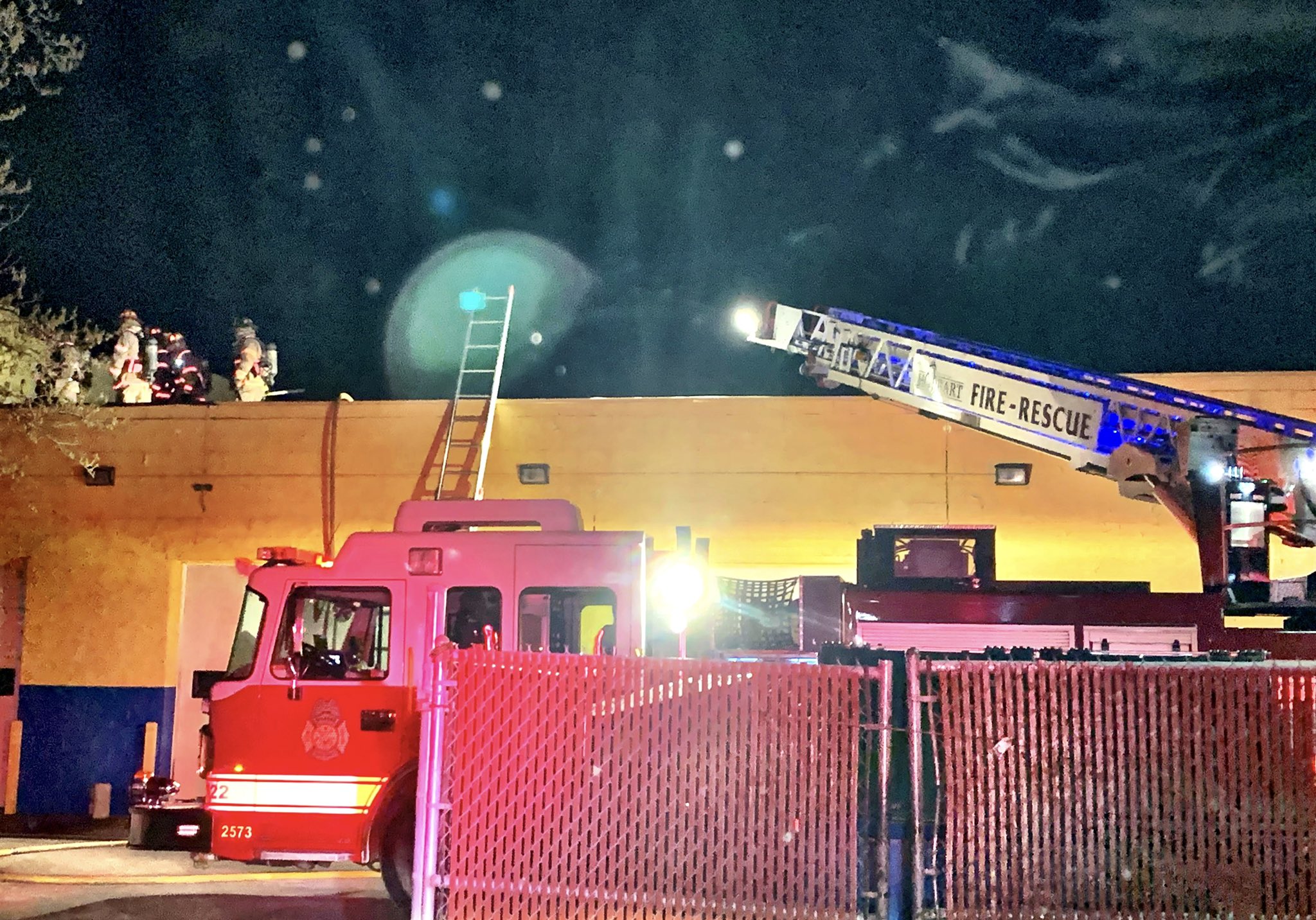 Hobart Fire Department on Twitter "A fire on the roof of Velasquez