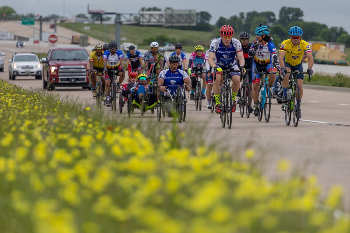 R2RProjectHero's tweet photo. Tailwinds and kiddos made today fly by, literally. Day 5 is complete! Heading into day 6 with big smiles. 

📸: @513_house @Jason_Whitman 

#WeAreProjectHero #WeAreChampionX #TexasChallenge https://t.co/wKZUHY7yVk