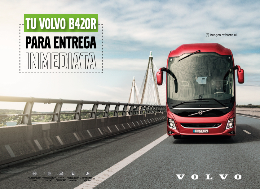 VolvoBusesCol's tweet photo. No esperes más y llévate tu #Volvo #B420R, últimas unidades del inventario con entrega inmediata y un precio insuperable.
Gran oportunidad para que renueves tu flota junto a Volvo.
Comunícate con nosotros y agenda una cita con nuestros agentes comerciales.
#VolvoBusCol https://t.co/9UjgEb9id8