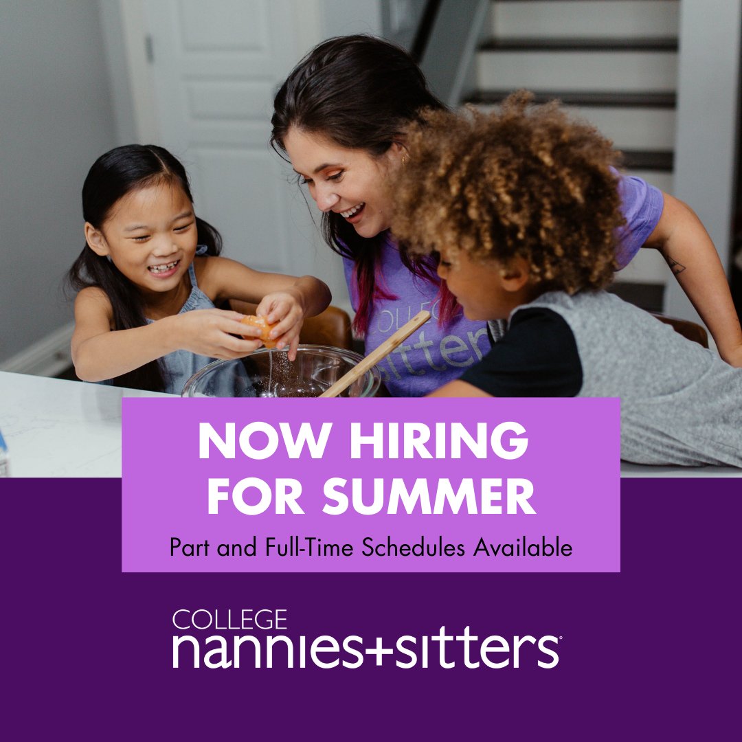 CNSTRochesterMN's tweet photo. We still have wonderful families seeking SUMMER childcare! Have you applied to your next favorite job yet? We are waiting 😉

#SummerJob #SummerRecruitment #NowHiring #FlexibleSitter #CollegeNannies #Nanny #Babysitter https://t.co/WQkYbolY3R