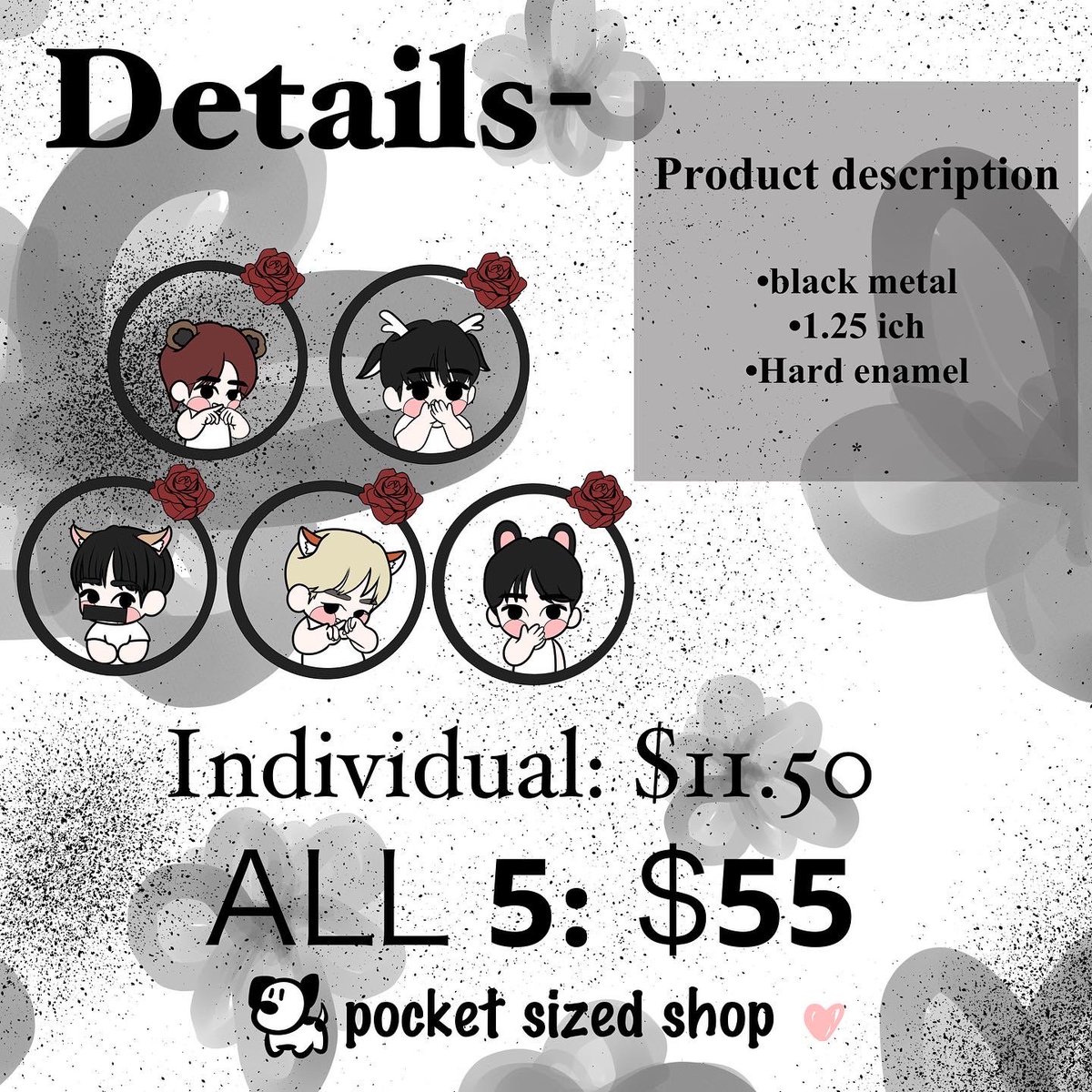 pocketsizedshop's tweet photo. Lovelies We made new TXT merch for their upcoming comeback~
MOAS shop now by clicking the link in our bio!
#MOA #TXT #TAEHYUN #YEONJUN #SOOBIN #BEOMGYU #heuningkai #TOMORROW_X_TOGETHER #pins #txtpins #txtmerch https://t.co/fpDwmOSekD