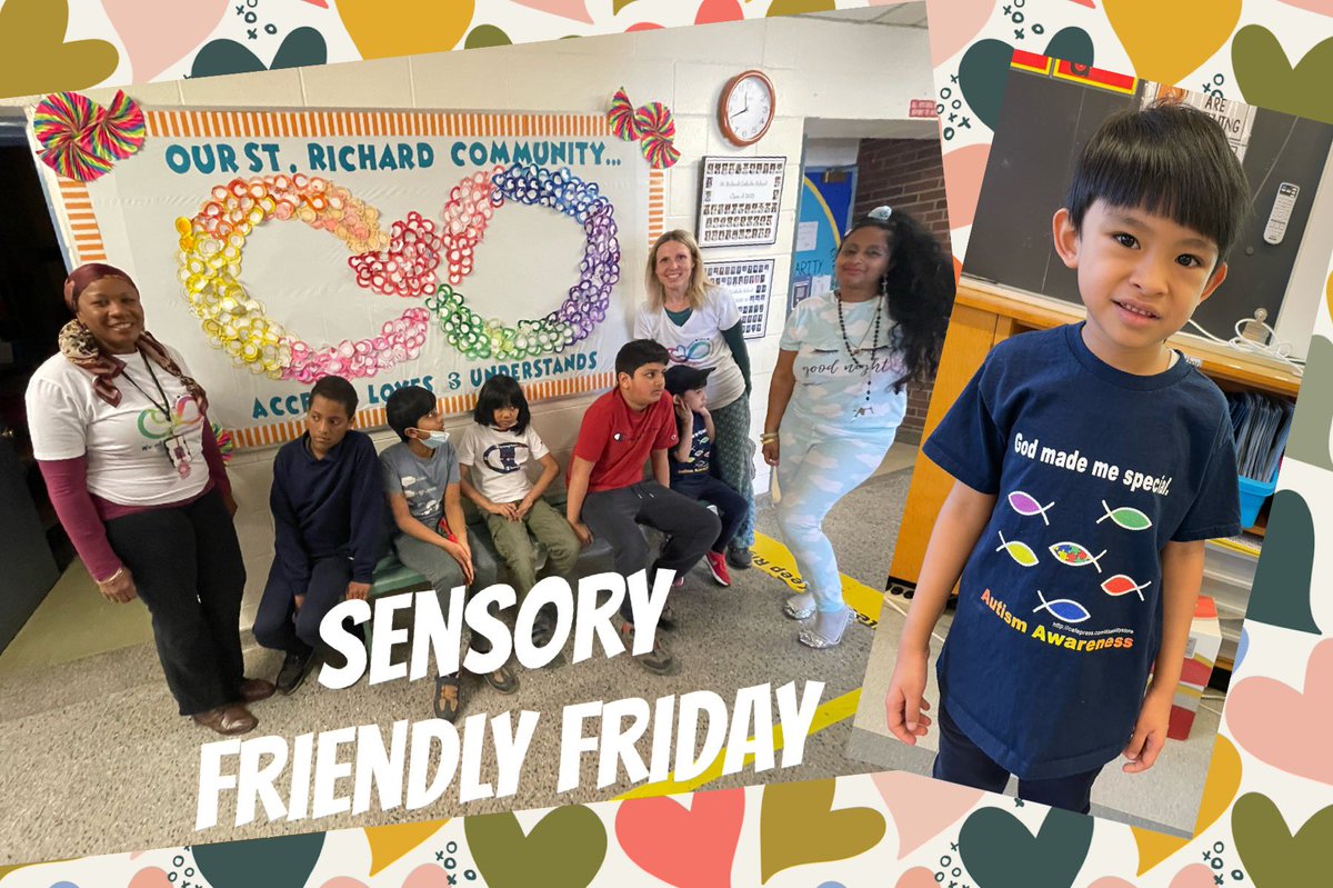 ClareMount16's tweet photo. Sensory Friendly Friday…today, @strichard_tcdsb our community learned what it means to have sensory sensitivities. We dressed in our most comfy casual clothes and used as little artificial light as possible. It has been a great week of acceptance, love and understanding! https://t.co/zZeRtrZ9FU