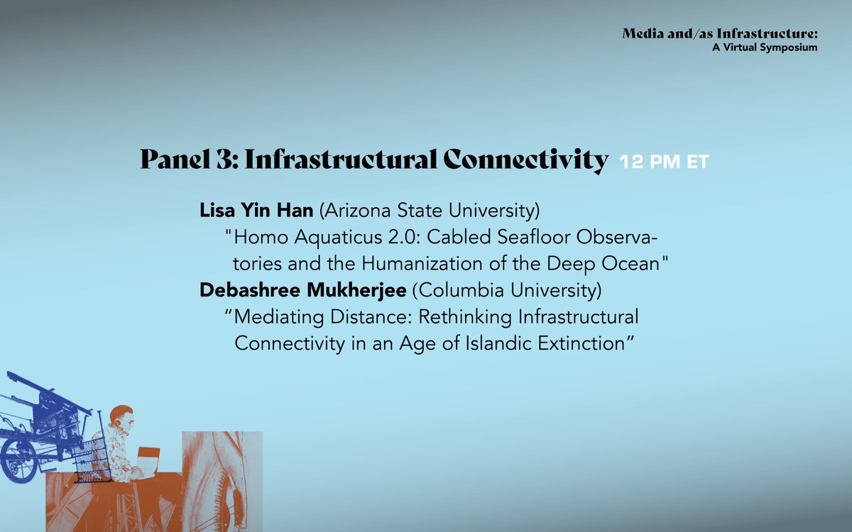 mediainfra22's tweet photo. Good morning-afternoon-or-night (depending on where you're Zooming in from!)

Day 2 of "Media and/as Infrastructure" starts in an hour (12 ET). Here's to more generative discussion! 
#media #infrastructure https://t.co/ntXW5lUolR