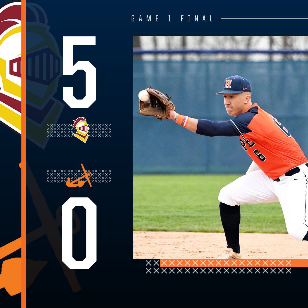 HopeCollegeBSB's tweet photo. VICTORY! @hopecollegebsb holds on to split a doubleheader at Calvin University, winning, 10-9, in Game 2 after losing, 5-0, in Game 1. The Flying Dutchmen win the three-game series with Calvin and lead the MIAA with a 14-4 league record. #BeStrongBeTrue #d3baseball https://t.co/AxQYnG08H2