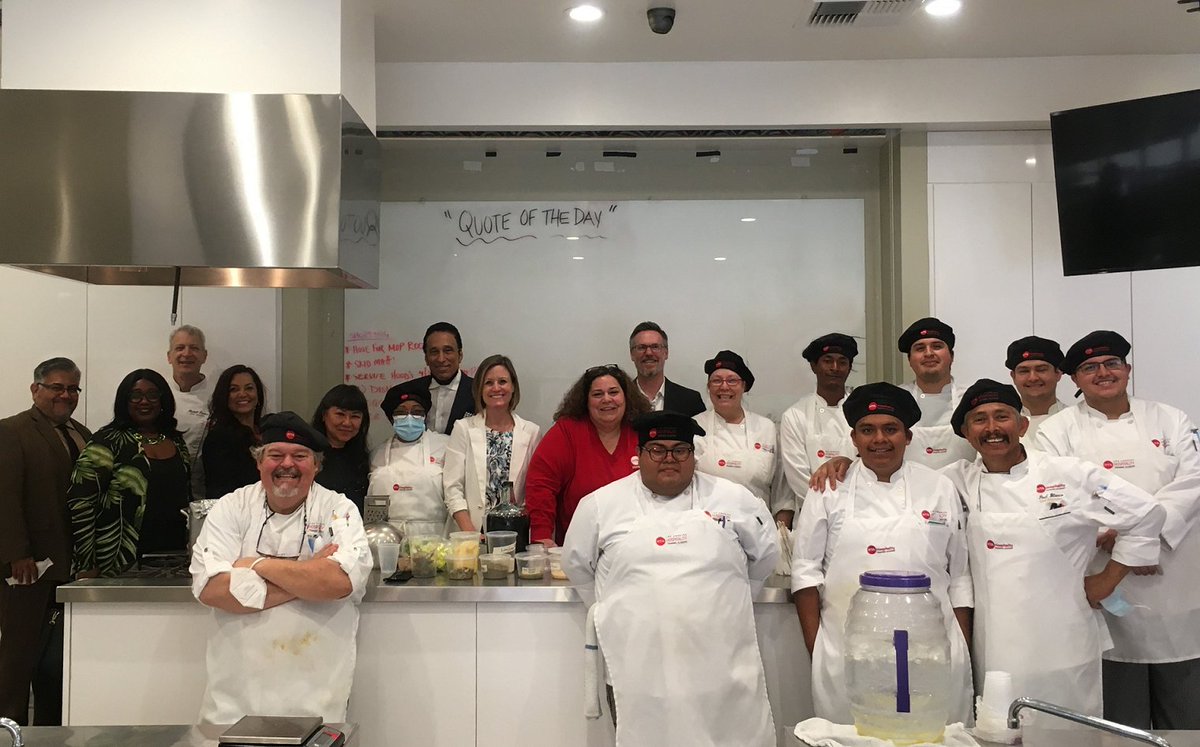 Secretary Palugyai and our <a href="/CA_WorkforceDev/">California Workforce Development Board</a> partners had the pleasure of meeting the team and students of the <a href="/LosAngelesHTA/">HTA</a> culinary apprenticeship program and watch them showcase their new skills. #HRTP