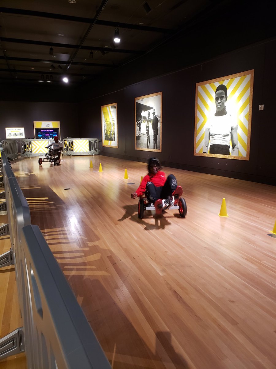 chatardSU's tweet photo. We spent Walk-a-Thon afternoon at the Indiana State Museum learning about Major Taylor and enjoying a few other exhibits together. #BlackExcellence https://t.co/b5lgTcfXti