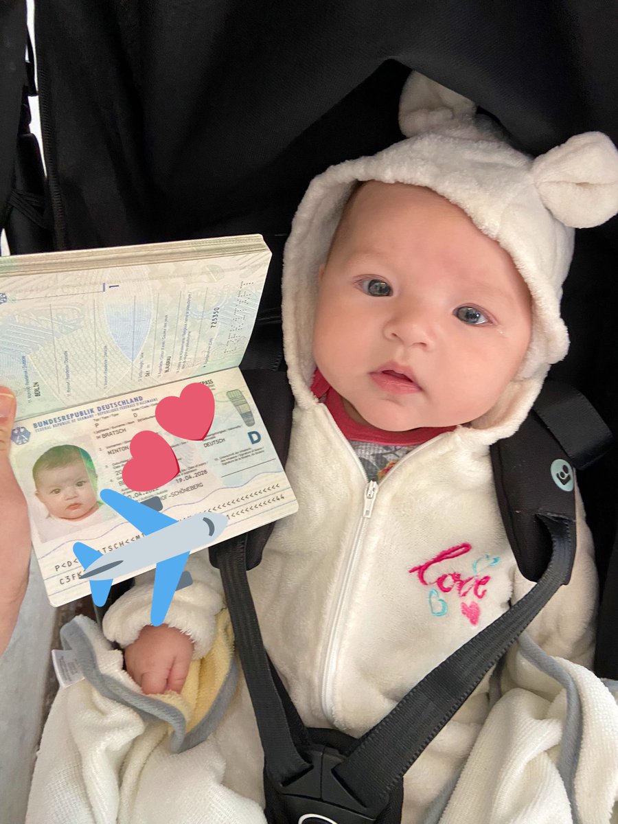 teshooshan's tweet photo. Minton got her passport 😍🥳🔥 @bfaster01 https://t.co/ucNG7txYvm