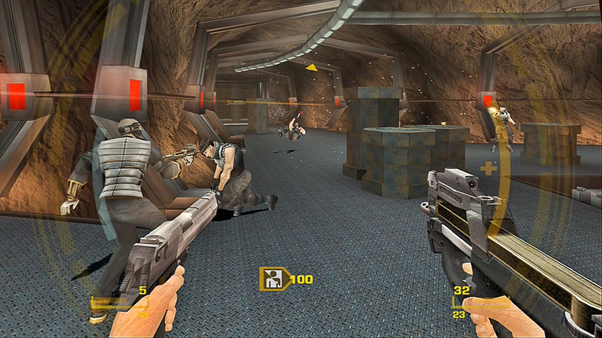flounderbox's tweet photo. Goldeneye: Rogue Agent has the best first person arms. https://t.co/BuijGNS5UF