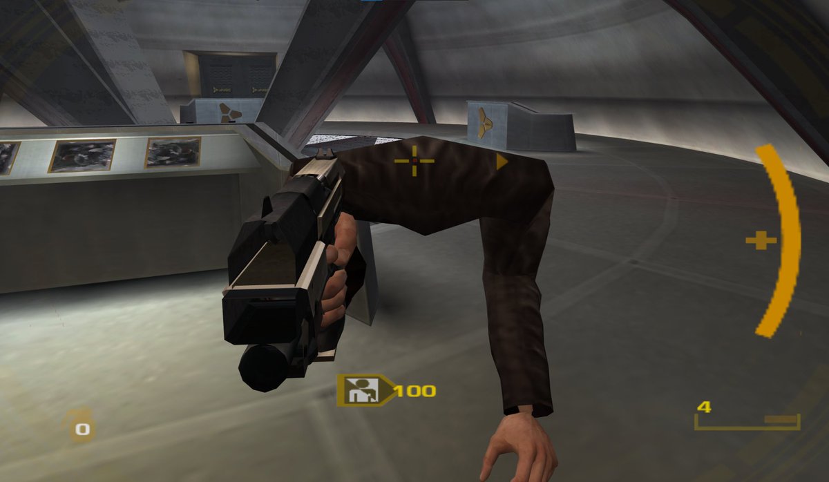 flounderbox's tweet photo. Goldeneye: Rogue Agent has the best first person arms. https://t.co/BuijGNS5UF
