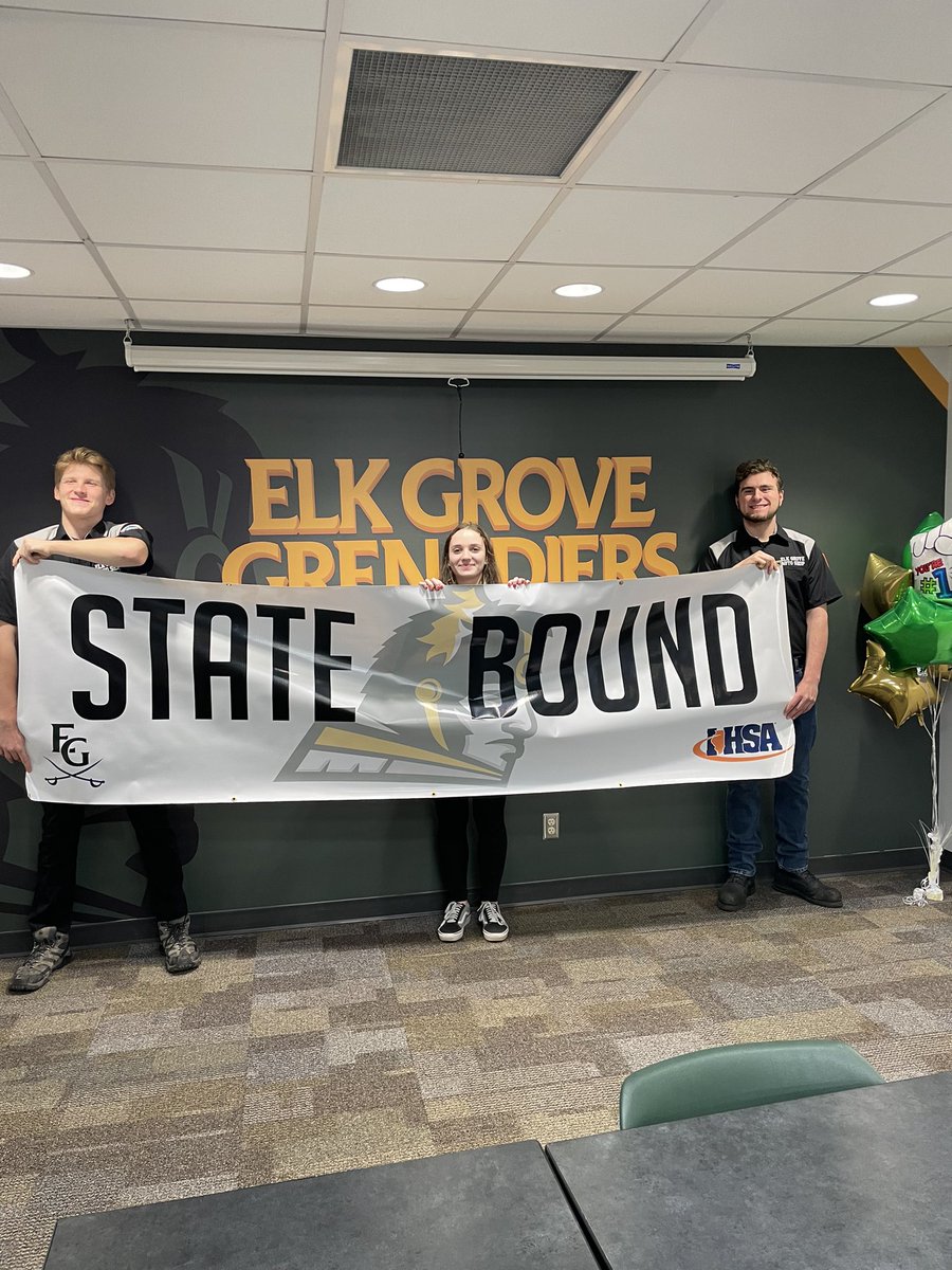 CoEghs's tweet image. A  great week at Elk Grove included two state send offs.  2 students for automotive, 1 for commercial baking, and our entire math team.  Way to go Grens! #WeAreEG