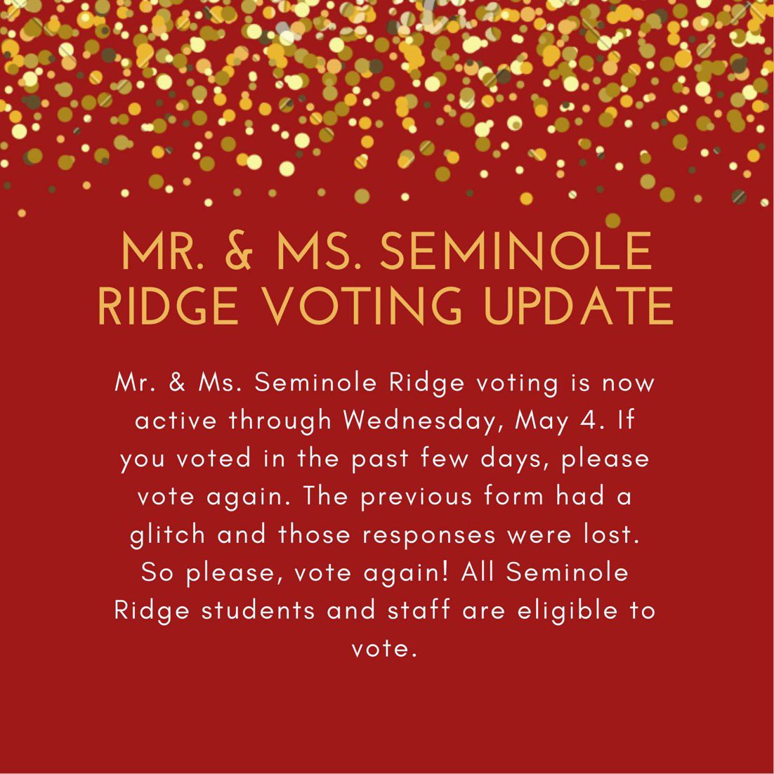Seminole Ridge SGA tweet media