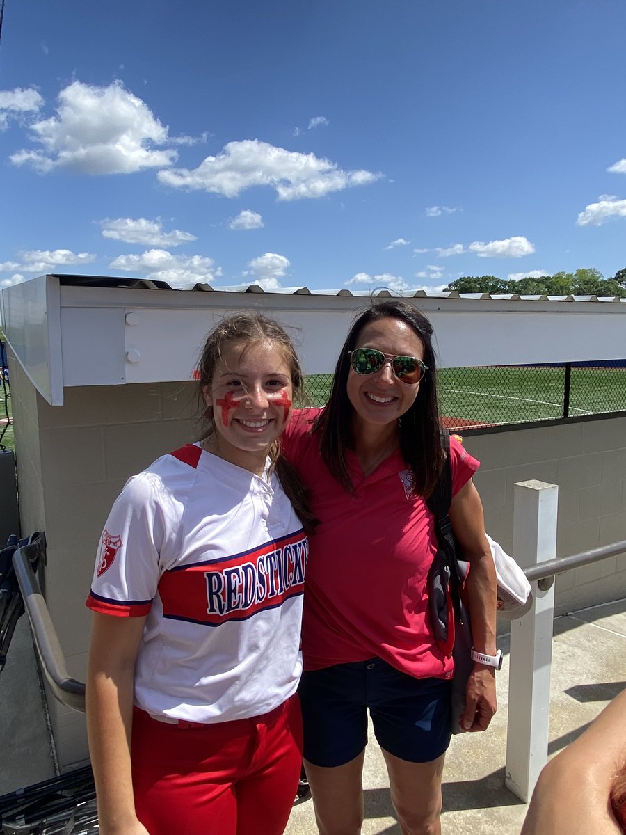 DavidEFunes's tweet photo. Congrats to the St. Joseph’s Academy Redstickers on the 4-2 victory over Dominican today. Playing Goliath (John Curtis) for the Division 1 State Championship tomorrow at Noon. First time SJA Softball has ever played for State Championship.

#GeauxStickers 
@alexandralfunes https://t.co/VpiLNe03hX