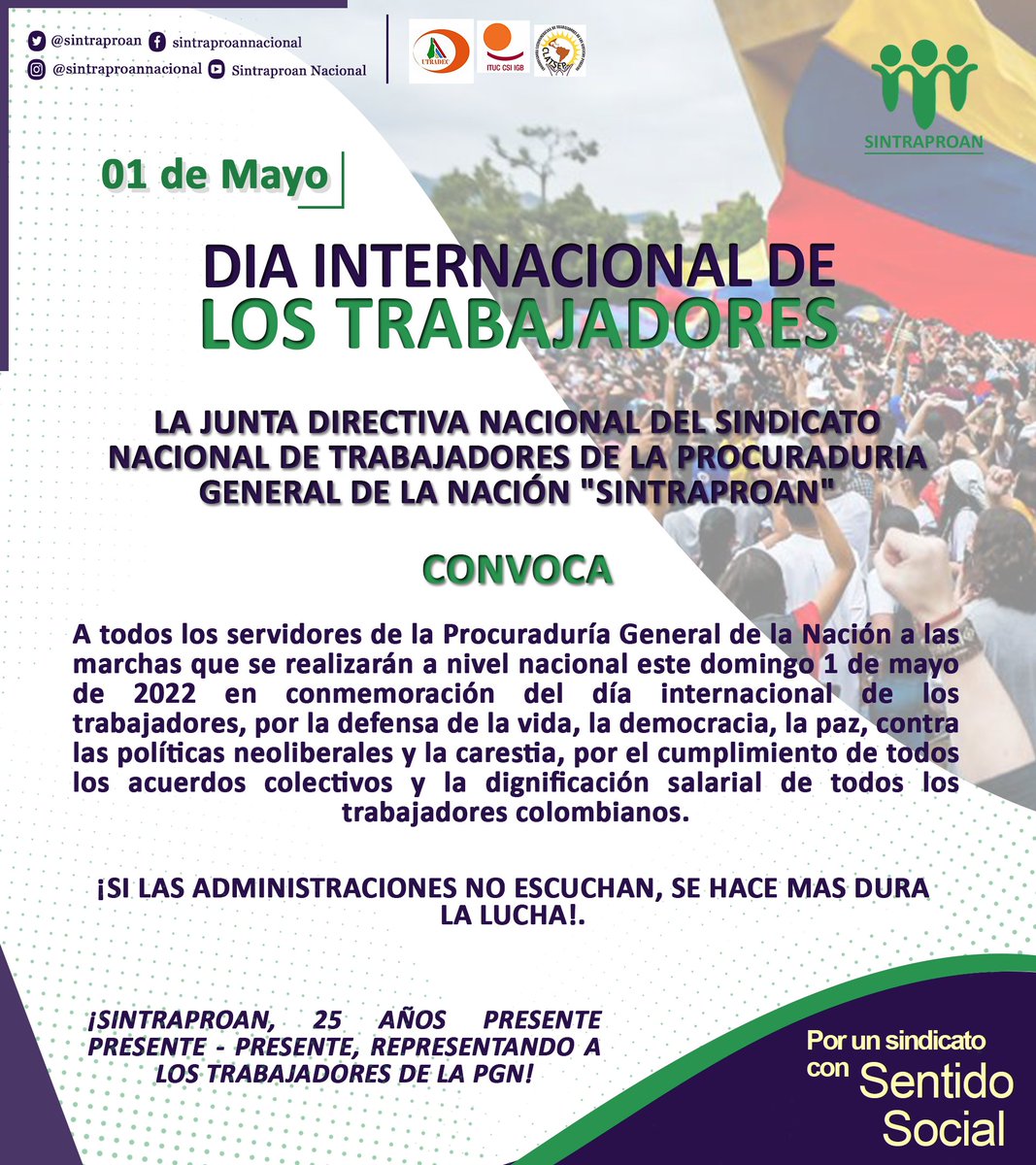 Sintraproan Nacional (@sintraproan) on Twitter photo 