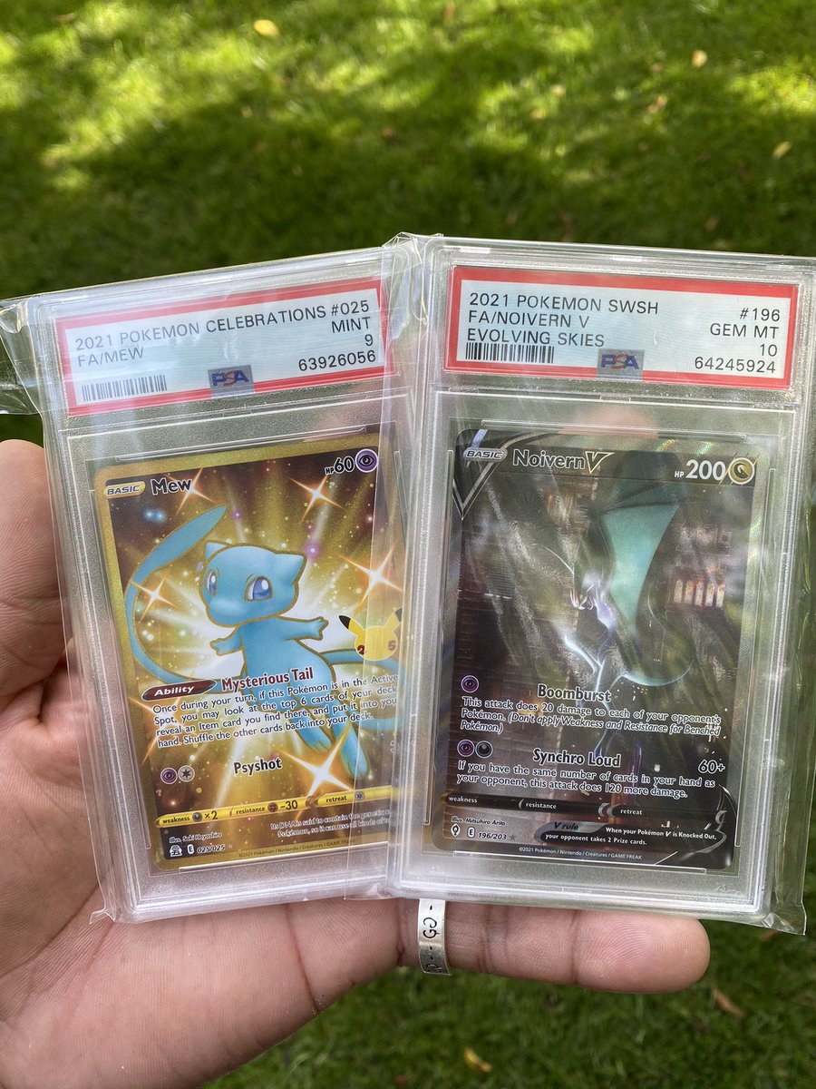 PokemonTCGDrops's tweet image. 🔥 Giveaway Time 🔥

For a chance to win this PSA 10 Noivern, all you have to do is:

✅ Like &amp;amp; RT this tweet
✅ Be Following 
✅ Pick a Twitter buddy you want me to give the Mew to. Don’t gotta tag them. Pick when you win 😂

Winner will be selected Monday May 2nd.

Good Luck!
