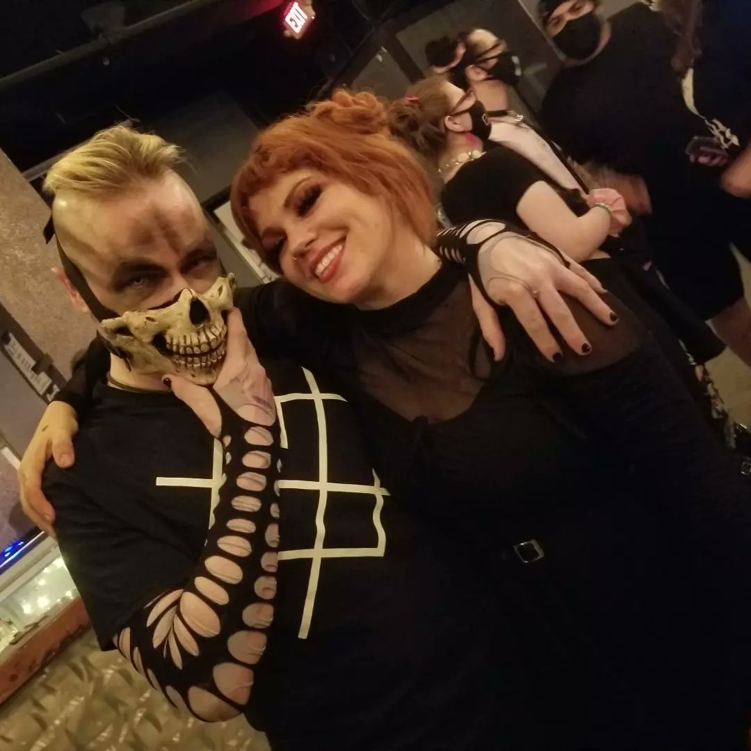 Godlike_Virus's tweet photo. The day has finally come...to #EatItUp #SpitItOut. 🤘🖤🤘 Courtesy of @IAmKatLeon &amp; @HolyWarsMusic.

#GetMine, best song. Wicked new addition to my music library after discovering this group during @NightClubBand's #DieInTheDisco tour 2 weeks ago &amp; meeting Miss Kat personally. 🥰 https://t.co/Ghag5twTUk