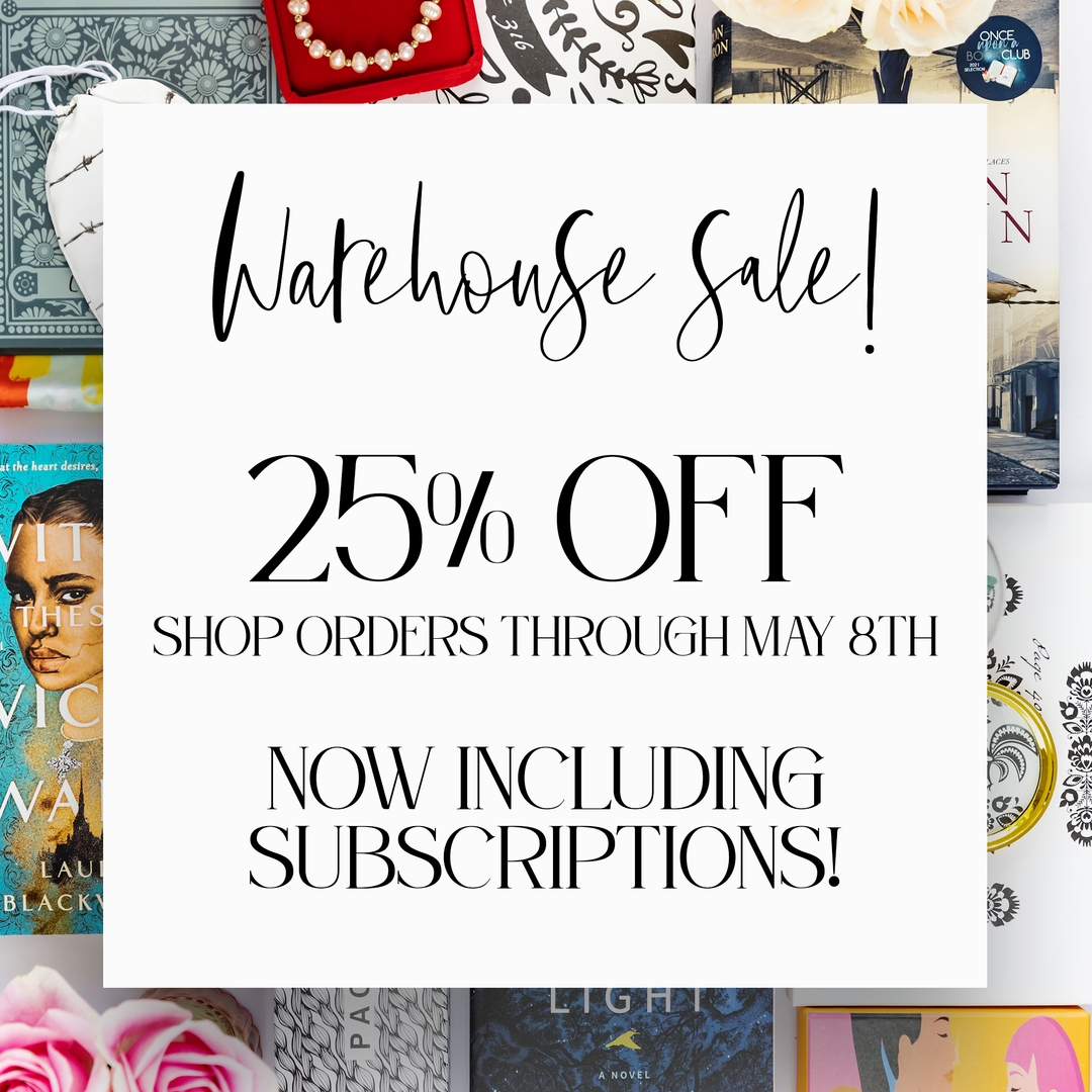 OUABookClub's tweet photo. YOU ARE AMAZING! 😘 To say thank you, coupon code​ SPRINGREADING will now take 25% off all ready-to-ship AND new subscription orders now through May 8th!! Find them now at https://t.co/F3Ucs8lNCY ! #ouabc #books #booksale #subscriptionsale https://t.co/ar6yOsrlC3