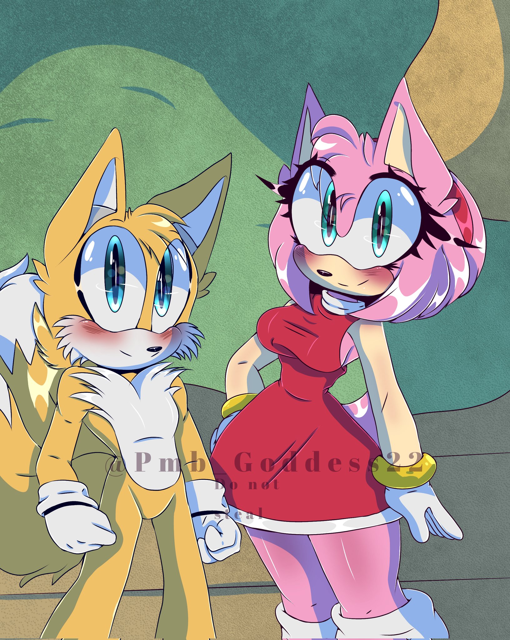 💕❤Pmb_goddess❤💕COMMISSION OPEN on X: A redraw from sonic x. Amy rose and  Tails💕💕 i love how Tails came out he so cute😭💕💕 Anyways, Hope y'all  like it💞 • • #Sonic #sonicxredraw #sonicx