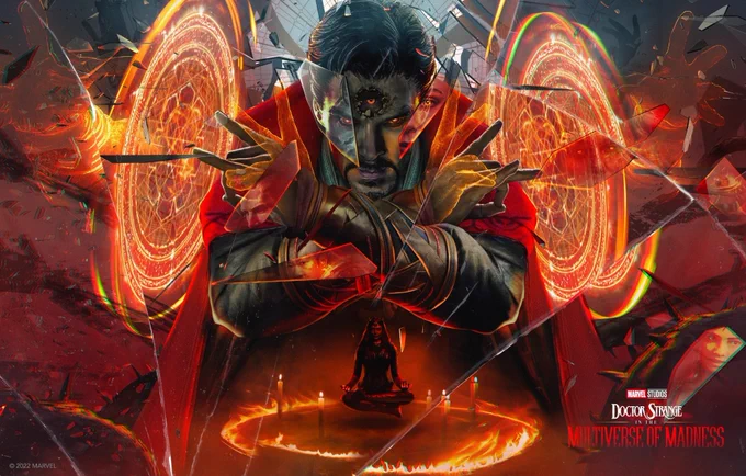 Seeing #DoctorStrange #MultiverseOfMadness in 3 days thanks to @marvelaunz and the collaboration ❤️❤️❤️
Can't wait to be mind blown! 