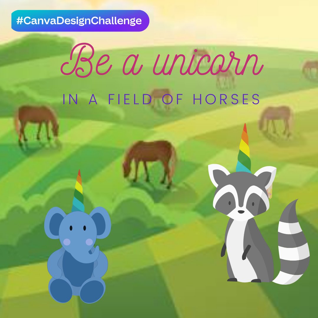_MissToniMurray's tweet photo. #CanvaDesignChallenge https://t.co/zPTj6UrDP7