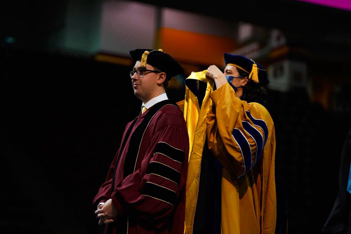 University of Minnesota Graduation Ceremony today. Dr. Zachary Ploeger has a nice ring to it!