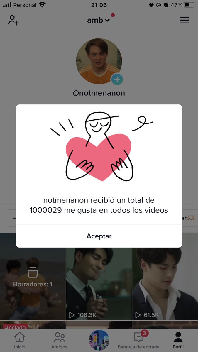 notmenanon's tweet photo. LLEGUE AL MILLÓN DE LIKES😿😿😿😿 https://t.co/wwvcvIxVf2