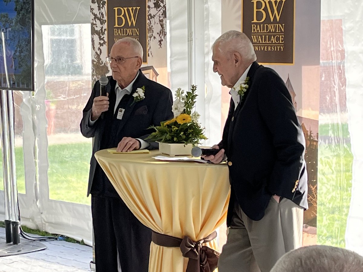 BW is proud to honor Bill Carmel and George Boyer with the naming of the BW Carmel Boyer School of Business. Two great alumni!