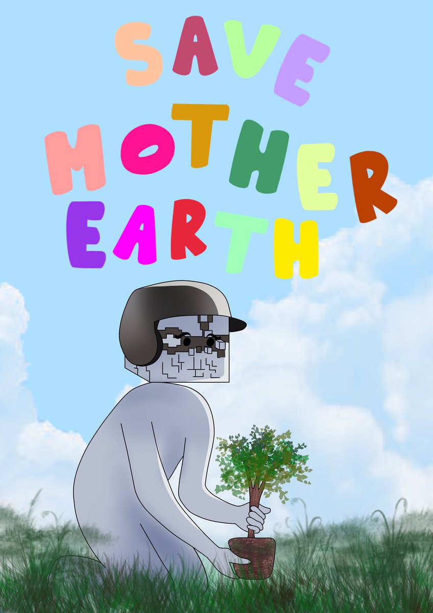 recacarandang's tweet photo. A pleasant day to each and everyone! I am here to use my voice as part of this family, since I really love this community I made a fan art that’s inspired to CubeX and represent to save our lovely earth❤️ I hope you like it😚❤️ @cubexnft @Prakash12507347  #nft #cubex NEYO#0454 https://t.co/OAehJlR6iy