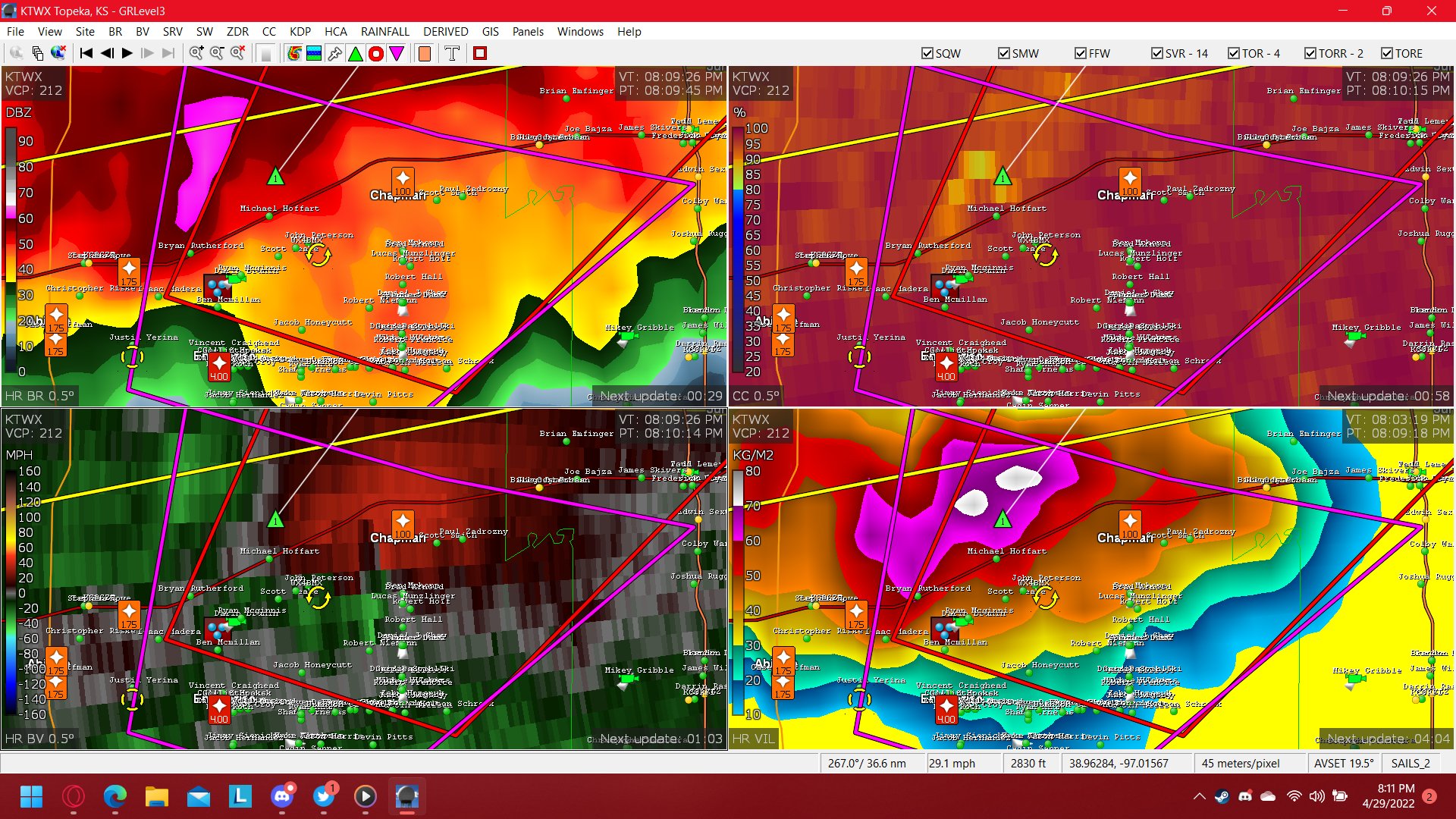 NWS Tornado on Twitter "Tornado Warning including Junction City KS
