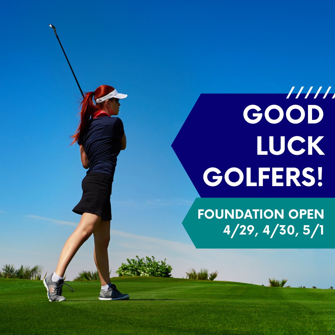 The third event in the Spring Series, the Foundation Open, happens this weekend! Golfers will play one round either today, tomorrow, or Sunday, enter their scores on a live leaderboard, and earn points toward qualifying for the National Championship in October in Orlando, FL.