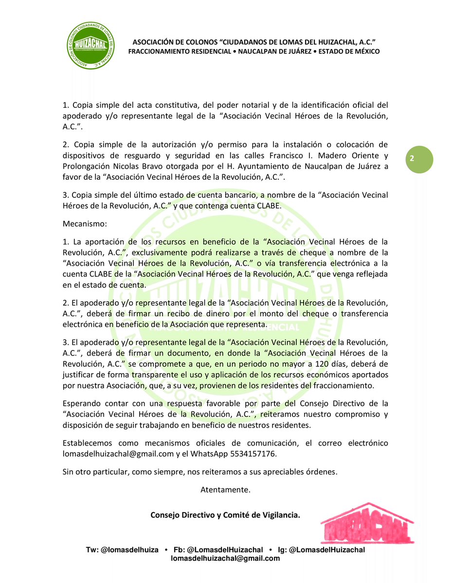 ⚠️ Comunicado Oficial 📄

🏘️ ¡ Juntos, hacemos más ! 🇲🇽