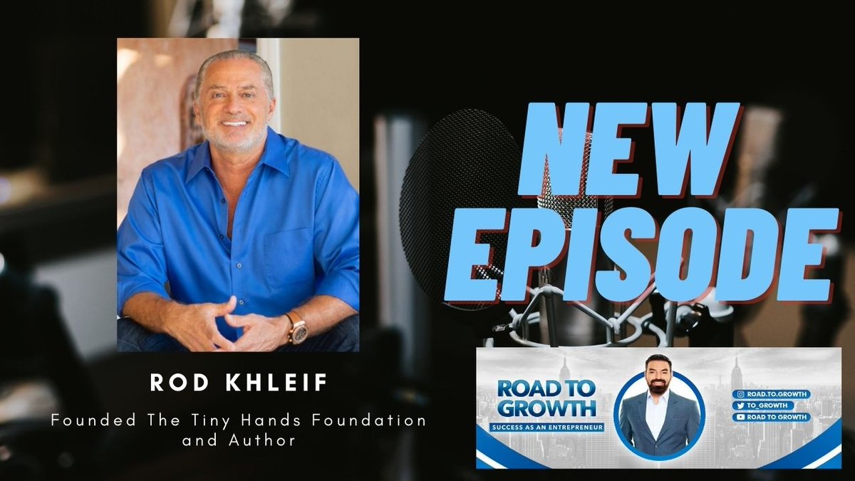 Roadtogrowthpod's tweet photo. New Episode Out! @RodKhleif
https://t.co/jwU9qoTjUU
#writer #authors #tinyhandsfoundation
#realty #dreamhome https://t.co/hCcGQQ6NTE