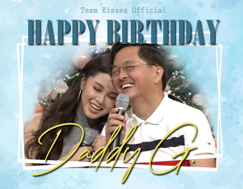 TEAM KISSES OFFICIAL π (@teamkissesofc) on Twitter photo A fatherβs ultimate goal is to raise his daughterβs standards high by filling her heart with overflowing love.
To the man whose love for her daughter overflows to the people around her, happy birthday to Daddy Gilbert!
<a href="/KissesDelavin/">Kisses Delavin</a>
#KissesDelavin
-Siblings A fatherβs ultimate goal is to raise his daughterβs standards high by filling her heart with overflowing love.
To the man whose love for her daughter overflows to the people around her, happy birthday to Daddy Gilbert!
<a href="/KissesDelavin/">Kisses Delavin</a>
#KissesDelavin
-Siblings