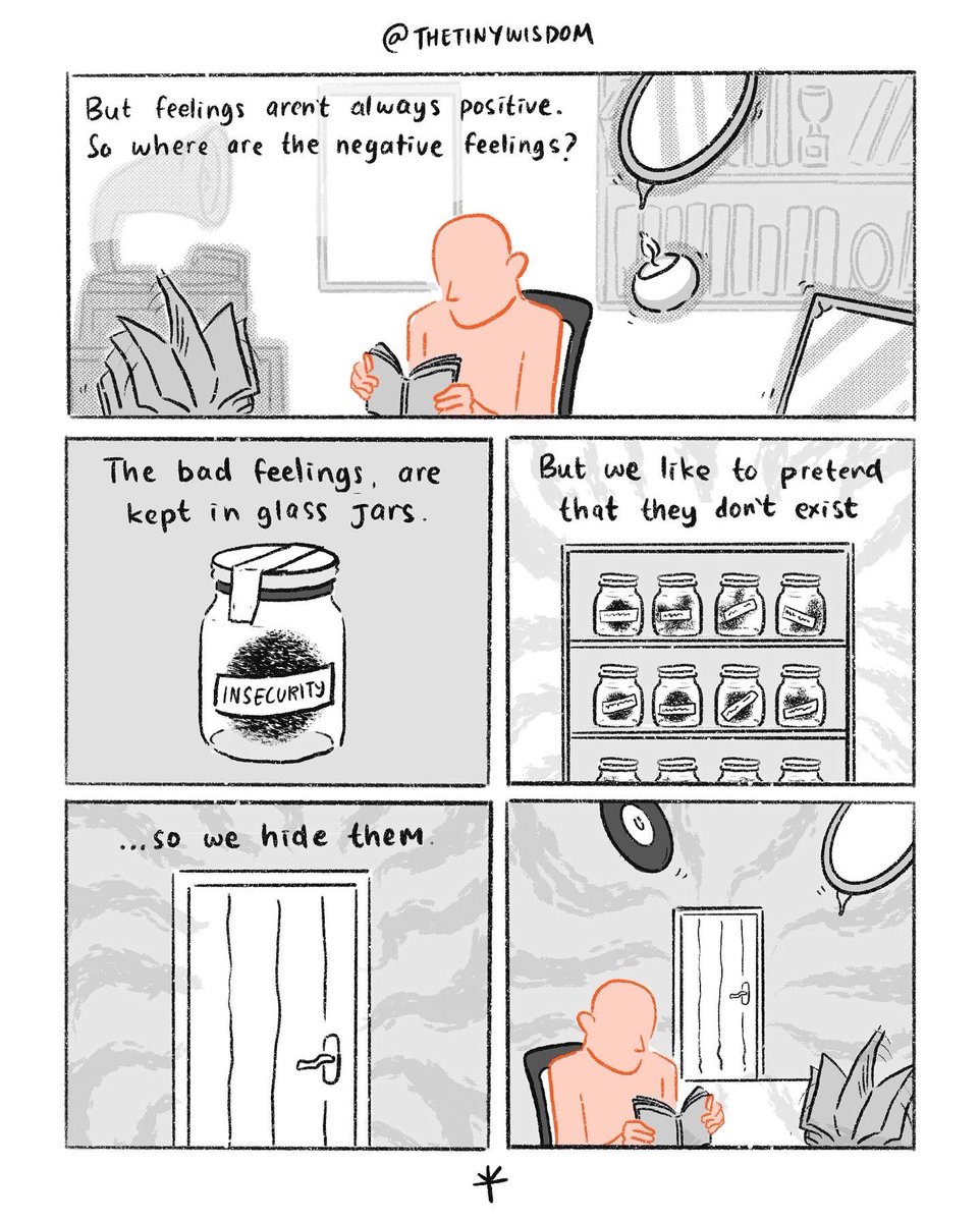 briandito's tweet image. I used to suppress my emotions. 

But I learned the hard way that keeping my emotions bottled up would damage myself even more.

Part 1/4