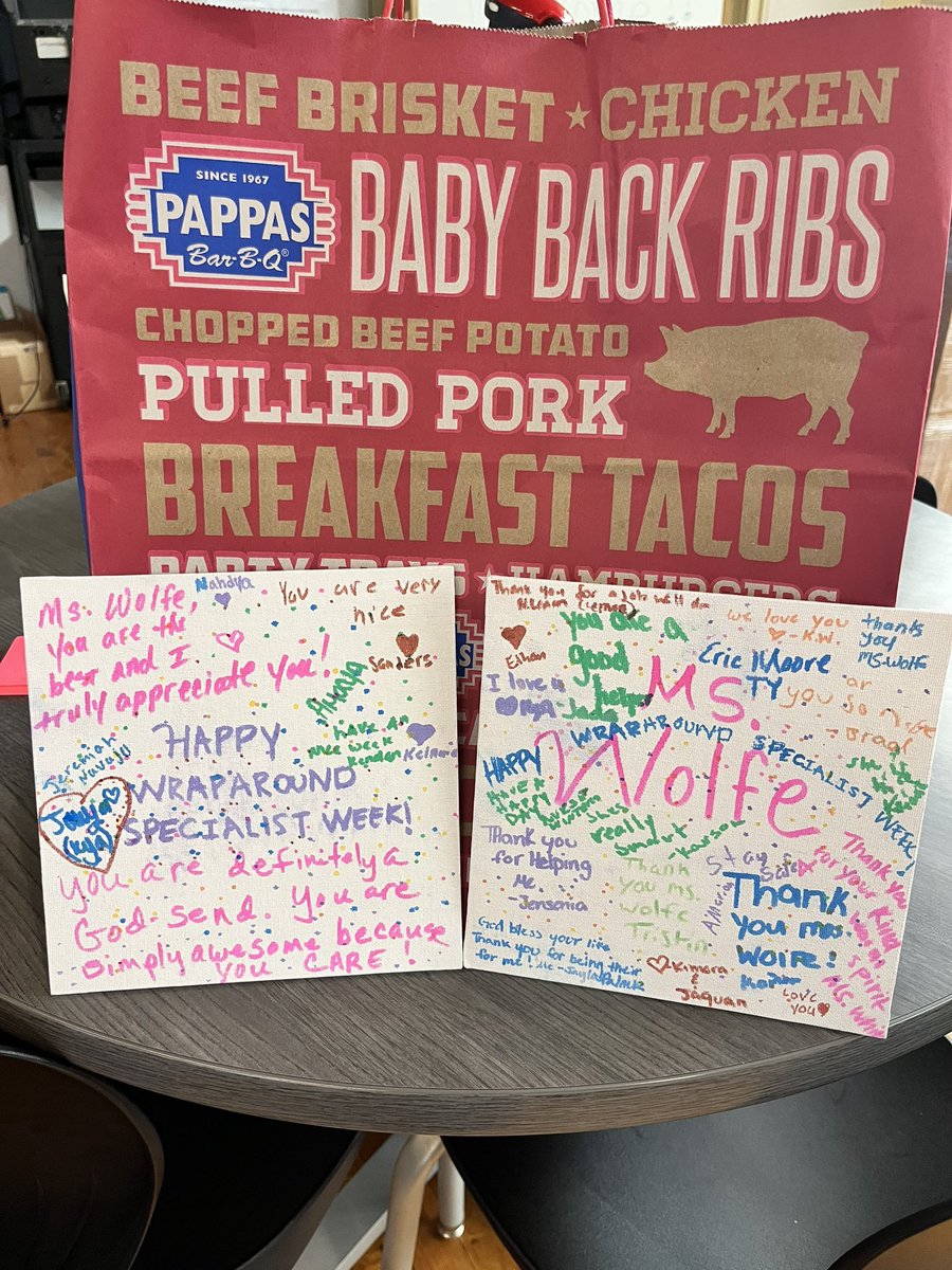 LaToyaW74380390's tweet photo. Shout out to @Cullen_Bobcats for the lunch&heartfelt Love. Yesterday a student said thank you with a written prayer. In that moment I received confirmation that I’m walking in purpose. The students are my “WHY.” #wraparoundappreciationweek @YatesFeeder @HISD_Wraparound https://t.co/uQld4Qdf7p