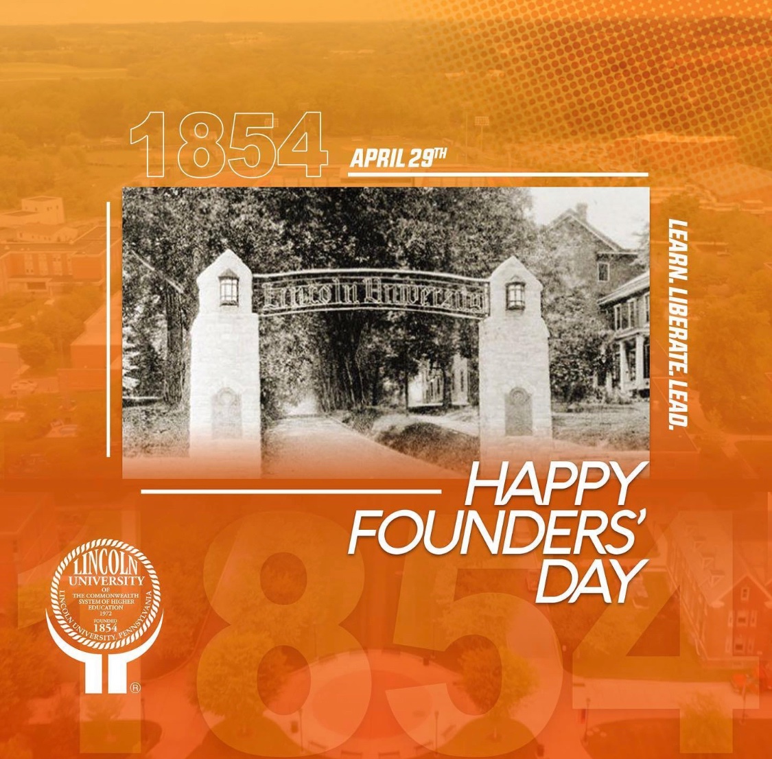 Learn. Liberate. Lead. I love my HBCU.
<a href="/LincolnUofPA/">Lincoln University</a>