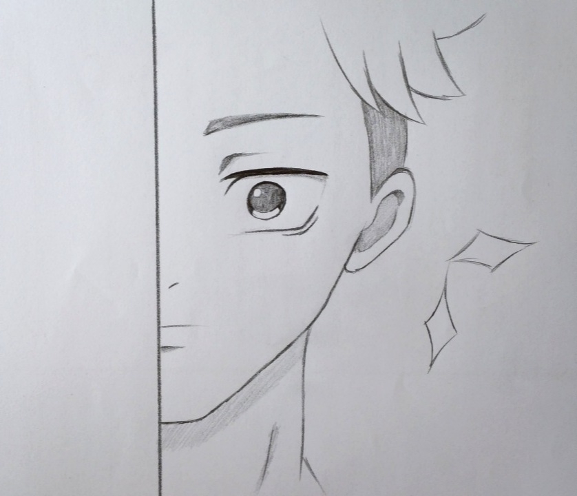 M.J DRAWING on X: Easy Anime Drawing Video link ❤