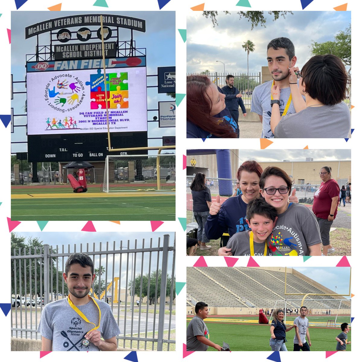 What a great evening at the Autism Awareness Walk! #austimawareness #deafed @sped_misd @McAllenISD