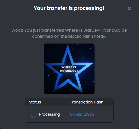 WhereIsStarDev ? tweet media