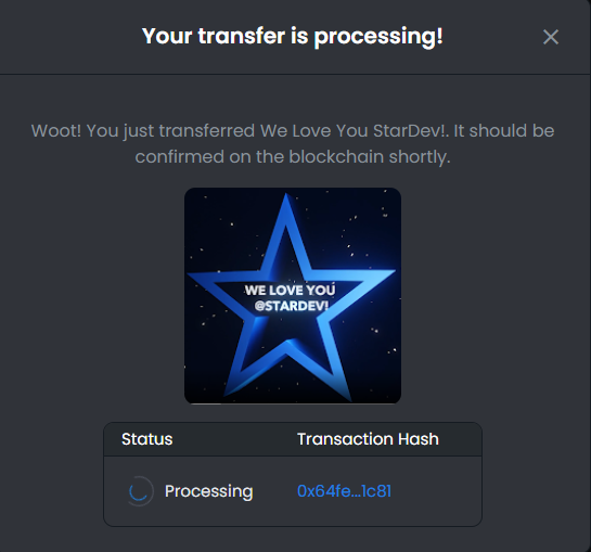 WhereIsStarDev ? tweet media