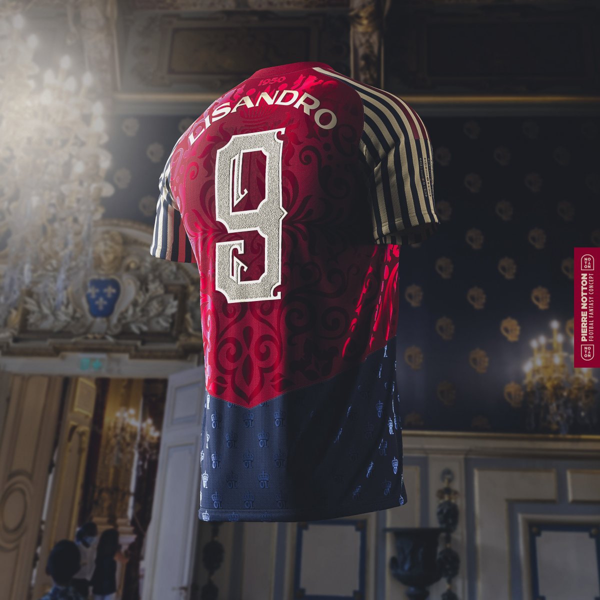 salutcestnoon's tweet photo. 🔴🔵🏢 Concept Kit Hôtel de Ville @OL x @adidasFR (Template @marito_plottier)
 
@phanou_herko l'a rappelé. Le dernier titre, c'était il y a 10 ans avec Licha❤️ L'occasion d'imaginer un kit inspiré de l'Hôtel de Ville, jadis le temple de la célébration de nos grandes victoires. https://t.co/G6RroYZXK3