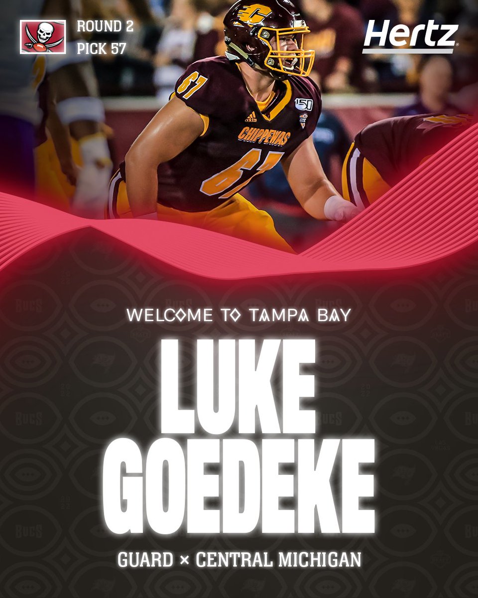 Meet your newest Buc, <a href="/lukethelifter/">Luke Goedeke</a>! 👋

#LetsGo | #GoBucs