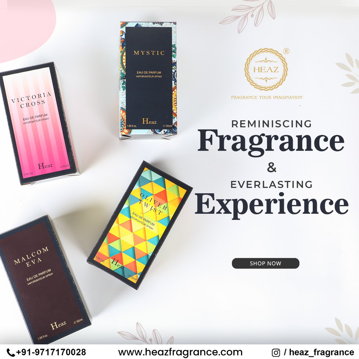 HeazPerfumes's tweet photo. Our enticing collection of aromatic perfumes is waiting to create an everlasting experience.

Shop our wide range at https://t.co/Sc10Bg9fsP

#perfume #classy #scent #perfumecollection #perfumes #beauty #fragrances #scentoftheday #fragrancelover #perfumelovers #perfumeaddict https://t.co/gTEqqwvTS3