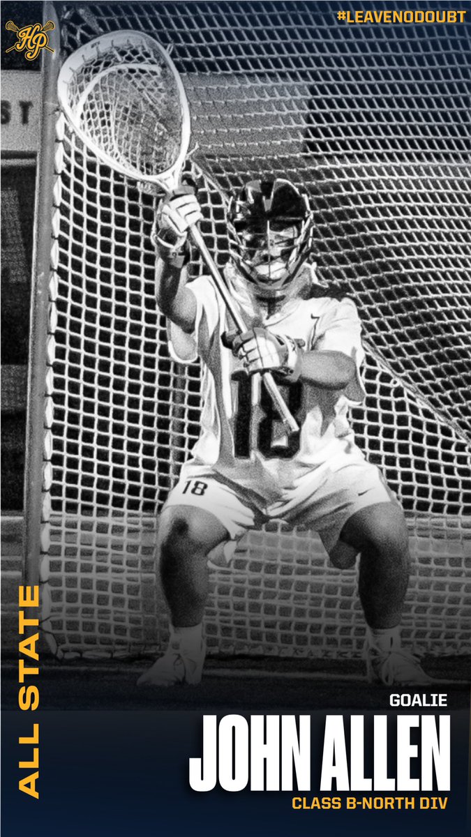 hplax's tweet photo. Congratulations to John Allen @JohnAllen1832 for being recognized by THSLL @texas_lacrosse as ALL STATE in Class B for the second time! #leavenodoubt #hplax #Scot4Life https://t.co/68A1XWVCpS