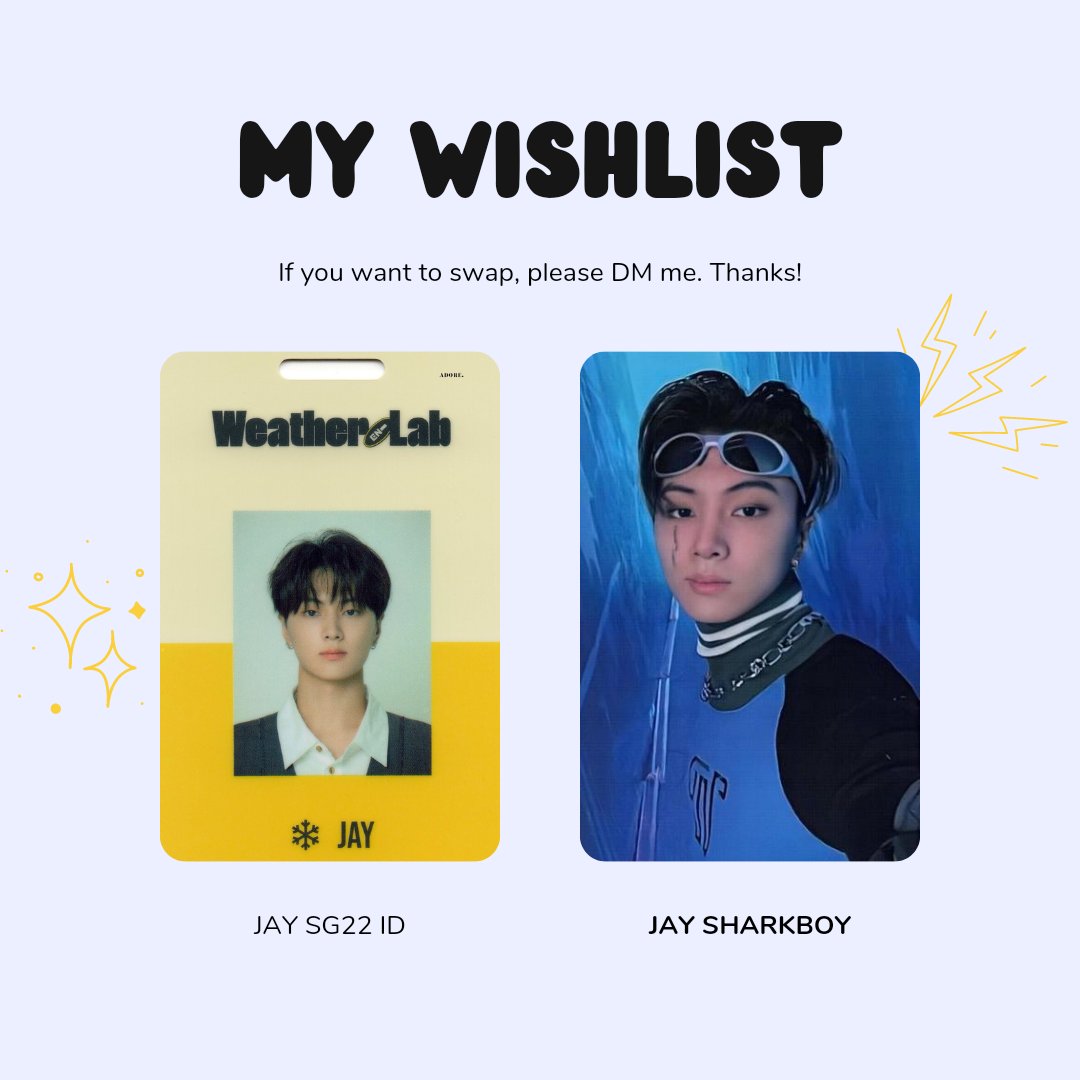 sentwt_0723's tweet photo. 𖥻 WTT / LFT / ENHYPEN / PC / PH
⤷ HAVE: JAKE D:A PST LD
⤷ WANT: JAY SG22 ID or JAY SHARKBOY
✓onhand
✓10/10 mint condition
✓mod: flash express
#sentwtbentables
@ENHYPENMARKETPH
help to rt this post!
🖇️ enhypen jake jay #ENHYPEN_JAKE #ENHYPEN_JAY https://t.co/VOzf6hBgKL