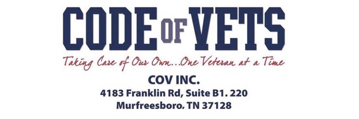 These people are doing wonderful work. Please support them and the vets they help!
@codeofvets
501c3 EIN 32-0582177 using social media platforms to help vets in crisis/need in real time $6+MILLION in 3.5 yrs 2% op cost #codeofvets #Oneveteranatatime
x.com/codeofvets