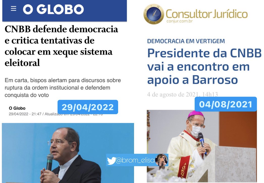 Quem poderia imaginar?🤔

A CNBB, Instituição assumidamente de viés Esquerdista.