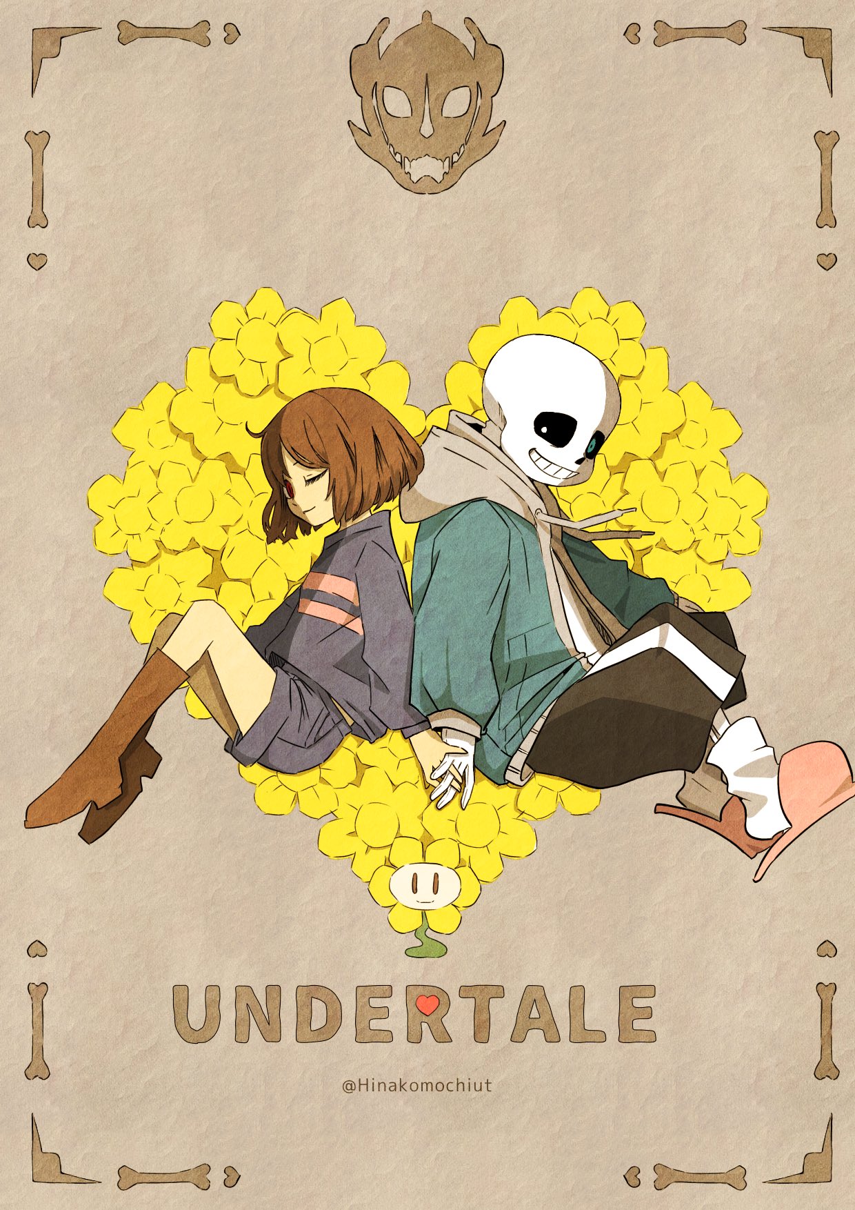 ひなこもち Gwはフォロワーさんが増える Gwの流行りに便乗 サンズとトビーさんのファンです Undertaleメインで イラストや漫画描いてます T Co Sv85tiuspu Twitter