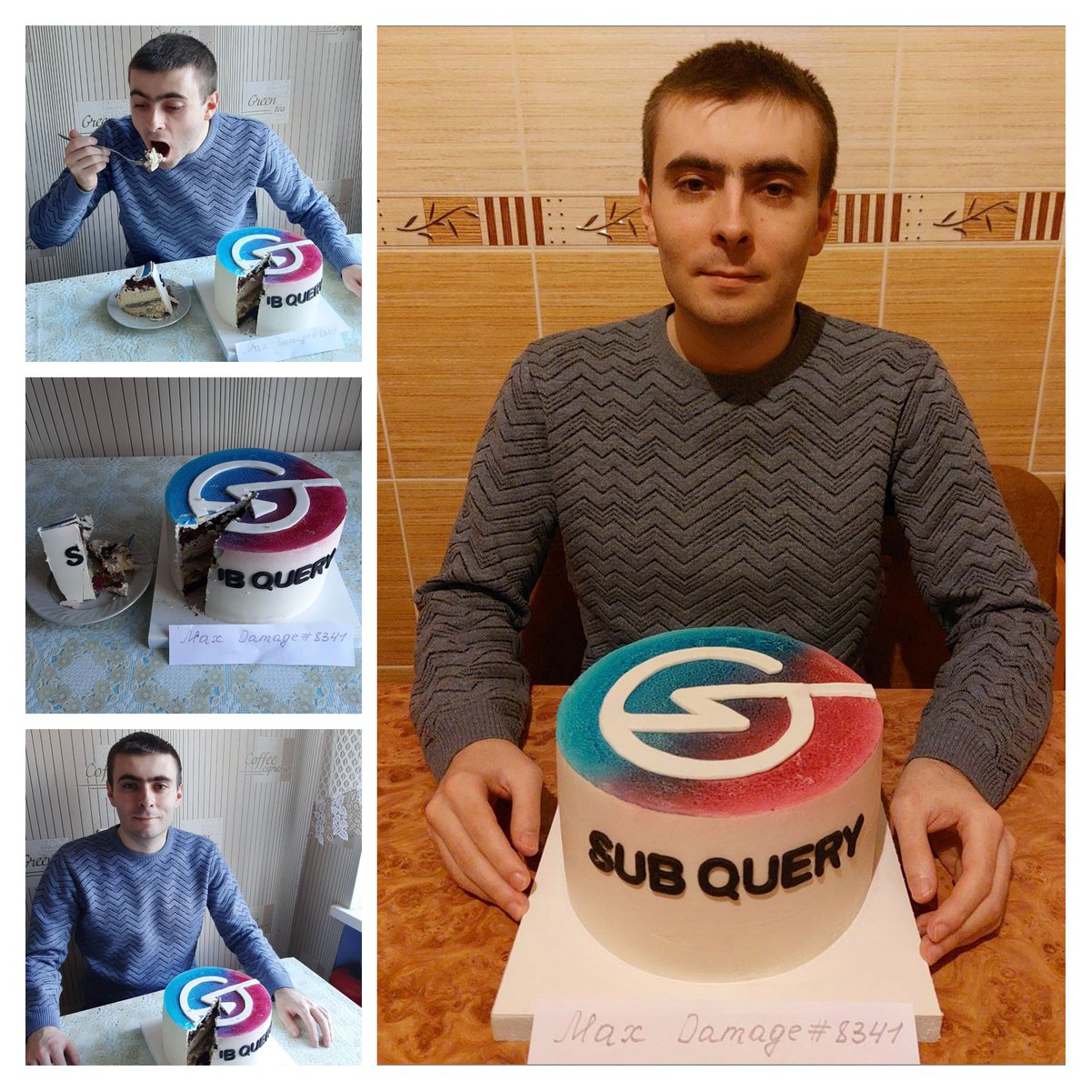 dauqxam's tweet photo. For SubQuery cooking challenge was baked this beautiful cake! #SubqueryFood  #SubqueryApril @mdbernier @JulieCartwrigh3 @jenwalton2 https://t.co/FlB18s2XFH
